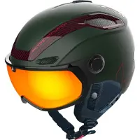Bolle V-Line Carbon Phantom Fire Lens Cat 1-3 Helm Forest Matte S 52-55