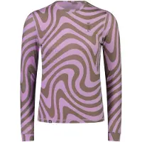Mons Royale Cascade Merino Flex 200 LS Dames Thermoshirt Blazing Trails M