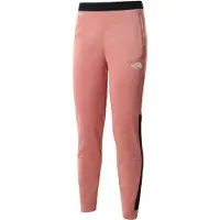 The North Face Mountain Athletics Fleece Pant Broek Dames Joggingbroek Rose Dawn Dark Heather - TNF Black XS