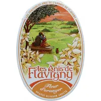 Les Anis de Flavigny snoepjes - veganistisch met sinaasappelbloesem aroma - 50 g