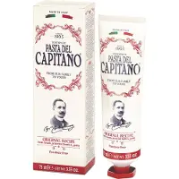 Pasta del Capitano 1905 – Original Recipe - De meest verkochte tandpasta in Italië met onmisbare smaak op basis van kruidnagelbladeren, groene mint en kaneel voor een frisse adem.