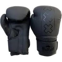 Buffalo bokshandschoenen Metal zwart (12oz)
