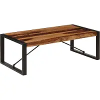vidaXL Salontafel 120x60x40 cm massief acaciahout