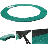 Arebos - Trampoline Rand - 427 cm - Pvc - Beschermrand Trampoline - Donkergroen