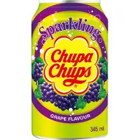 Chupa Chups - Sparkling Grape Drink - 24 X 345 ML - Voordeelverpakking