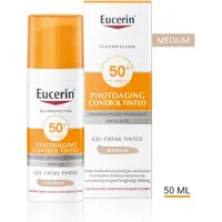 Eucerin Crème Sun Photoaging Control Anti Aging Tinted Gel Cream SPF50 Medium 50ml