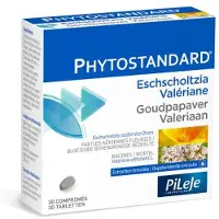 Pileje Phytostandard Goudpapaver/Valeriaan | 30 tabletten