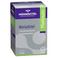 Mannavital Mariadistel Platinum | 60 capsules