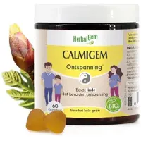 Herbalgem Calmigem Bio | Stress 60 St Dragees met vertraagde afgifte