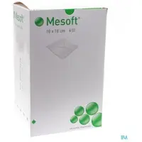Molnlycke Health Care Mesoft Splitkompres 4-lagig 10 x 10 cm | 130 stuks