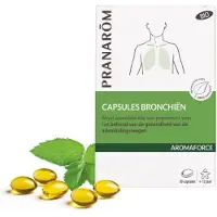 Pranarôm Aromaforce Bio Bronchiën | Luchtwegen 30 St Capsules