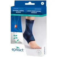Epitact Ondersteunende Enkelbandage Lichte Verstuiking - Oedeem Maat 4 1 St Verband(en)