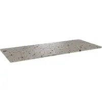 Balmani Stretto enkel of dubbel tablet greige terrazzo 135 x 55 cm