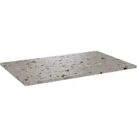 Balmani Stretto enkel tablet greige terrazzo 90 x 55 cm