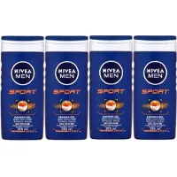 Nivea Men Sport 3in1 Douchegel - Gezicht, lichaam en haar - 5x 250ml