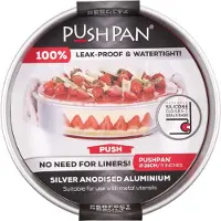 PushPan aluminium springvorm - rond - ondiep - ø 28 cm