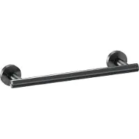 Brauer Edition Handdoekrek 30cm - Geborsteld Gunmetal PVD - Messing - Accessoires, Handdoekhouders, Handdoekstangen - 8720724509871
