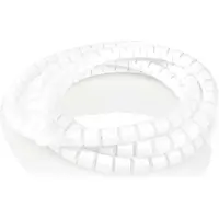 Nedis Spiraalband | | 2 meter (Ø 16 mm, Wit)