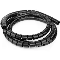 Nedis cable eater kabelslang met rijgtool - 19-22 mm / 2m / zwart