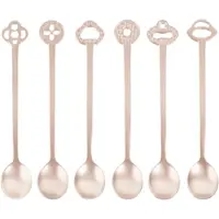 Sambonet Theelepel Party Oriental Living Antique PVD Champagne (6-Delig)