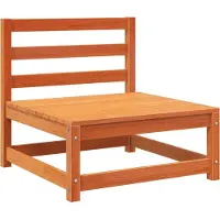 vidaXL Tuinbank zonder armleuningen 70x70x67 cm grenenhout wasbruin