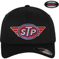 Stp Patch „ Flexfit ” Cap, zwart