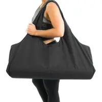 Velox Yogamat tas - Yogatas groot - Yoga mat tas - Obsidiaan zwart