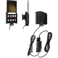 Brodit houder geschikt voor Samsung Galaxy S23 Ultra Actieve houder met vaste voeding