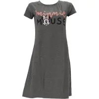 Disney 's Minnie Mouse dames nachthemd, grijs/roze, maat M (S)