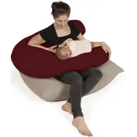 Terapy Uli Zitzak - Bordeaux - 100cm x 80cm x 30cm - Zacht Rekbaar Katoen