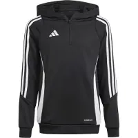 Adidas Sportief sweatshirt 'Tiro 24' zwart / wit