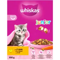 Whiskas 6x junior kip 2-12M - 800g