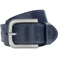 Pierre Cardin leren heren riem - marineblauw
