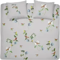 Cinderella Dekbedovertrek Di Padova Grey Katoen 22-200 x 200 / 220 cm | 2-Persoons