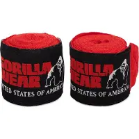 Gorilla wear Boksbandages - Rood - 4m