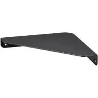 SmartaSaker Hoekplank Wandmontage - Tower - Zwart