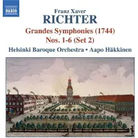 OUTHERE Helsinki Baroque Orchestra, Aapo Häkkinen - Franz Xaver Richter: Grandes Symphonies Nos. 1-6 (CD)