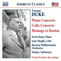 OUTHERE Scott Dunn, Sam Magill, Russian Philharmonic Orchestra, Dmitry Yablonsky - Vernon Duke: Piano Concerto / Cello Concerto (CD)