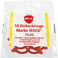 Weck Afdichtingen voor Weckpotten 40mm - 6 stuks