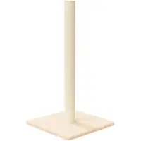 vidaXL Krabpaal 35x35x70 cm crèmekleurig