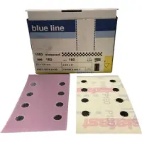 Sia Siaspeed type 1950 - Allround veelzijdig schuurpapier - 70 x 125 mm - p180 - Prijs per doos ( inhoud 100 stuks)