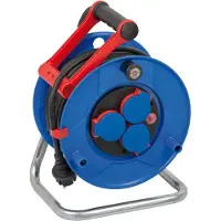 Brennenstuhl Garant bouwplaats kabelhaspel | IP44 | 3 contacten | 3x 1,50mm² | 25 meter