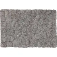Sealskin pebbles badmat 90x60cm cotton grijs