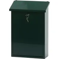 V-Part - Wandbrievenbus Toledon - Galvanized steel Powder Coated - groen - Brievenbus