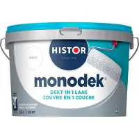 Histor Monodek latex wit 2,5 liter