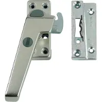 Axa raamsluiting links SKG 1-ster aluminium buitendraaiend