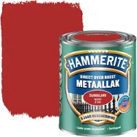 Hammerite Metaallak Zijdeglans Rood 750ml