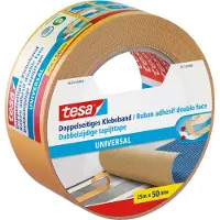 TESA UNIVERSAL 56172-00003-11 Dubbelzijdige tape Wit (l x b) 25 m x 50 mm 1 stuk(s)