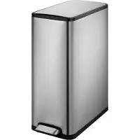 EKO Pedaalemmer Ecoslim Step Bin 45L Mat RVS