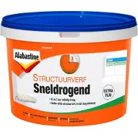 Alabastine Structuurverf Sneldr Fijn Wit 5L